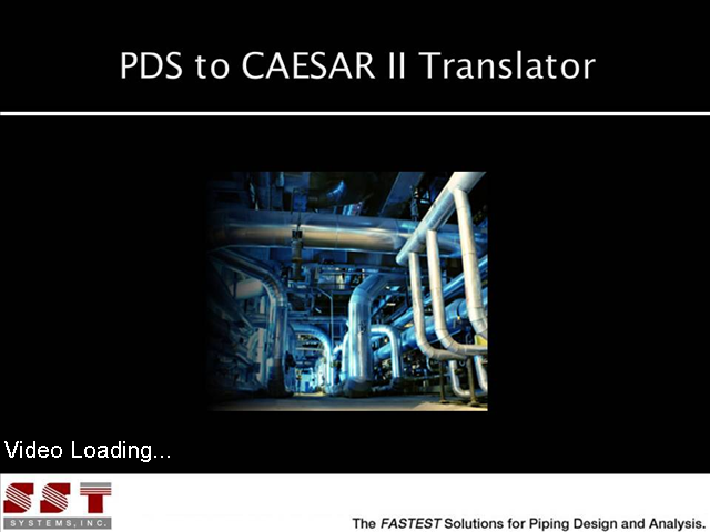 PDS to CAESAR II