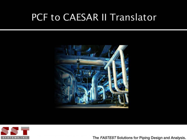 PCF to CAESAR II